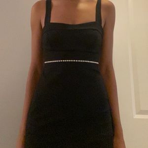 Little black mini dress